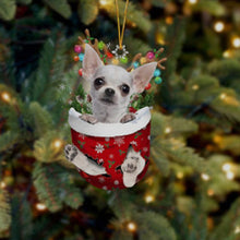 Laden Sie das Bild in den Galerie-Viewer, Niedliche Weihnachtssocken-Hundeverzierung
