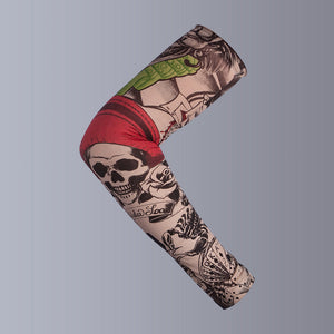 Arm-Tattoo-Ärmel mit Blumenmuster