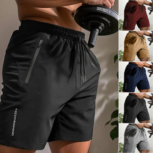 Shorts für Herren mit Briefdruck und Kordelzug in der Taille