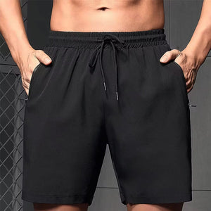 Shorts für Herren mit Briefdruck und Kordelzug in der Taille