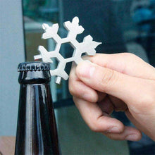 Laden Sie das Bild in den Galerie-Viewer, 18-in-1 Edelstahl Schneeflocken Multi-tool
