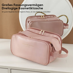 Tragbare Kosmetiktasche mit großer Kapazität