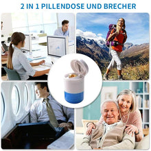 Laden Sie das Bild in den Galerie-Viewer, 2 in 1 Pillendose und Brecher
