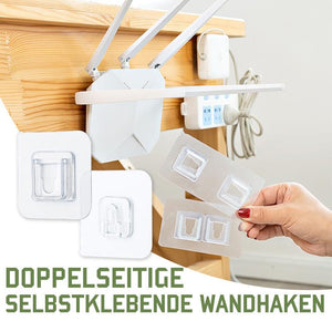 🤩Doppelseitige Selbstklebende Wandhaken