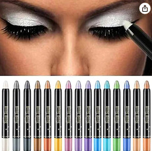 🌈✨Wasserfester Glitzer-Lidschatten-Eyeliner-Stift