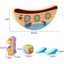 Laden Sie das Bild in den Galerie-Viewer, Tierboot Balancing Stapeln Spiel
