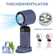 Laden Sie das Bild in den Galerie-Viewer, Tragbarer elektrischer Handventilator
