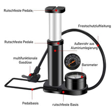 Laden Sie das Bild in den Galerie-Viewer, Tragbare Hochdruck-Mini-Fahrradluftpumpe
