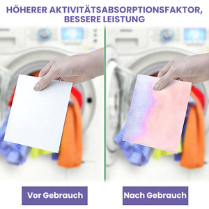 Anti-Farbübertragungs- und Farbabsorptionstabletten für Wäsche
