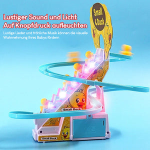 🦆Elektrische Enten Slide Track mit Licht und Musik