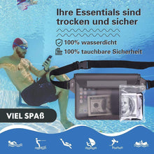 Laden Sie das Bild in den Galerie-Viewer, Wasserdicht Drift Tauchen Schwimmen Tasche für Handy, Pass usw.
