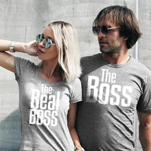 Laden Sie das Bild in den Galerie-Viewer, &quot;The Boss&quot;, &quot;The real Boss&quot; lustiges T- Shirt
