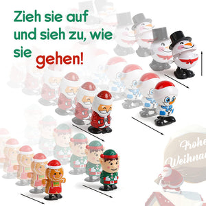 Weihnachtsspielzeug zum Aufziehen