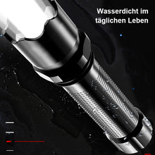 Laden Sie das Bild in den Galerie-Viewer, USB aufladbare tragbare Outdoor-Taschenlampe
