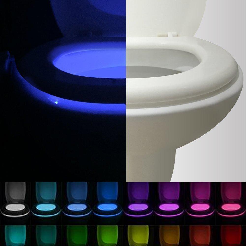 16 Farben LED Toiletten Nachtlicht--Upgrade UV Sterilization